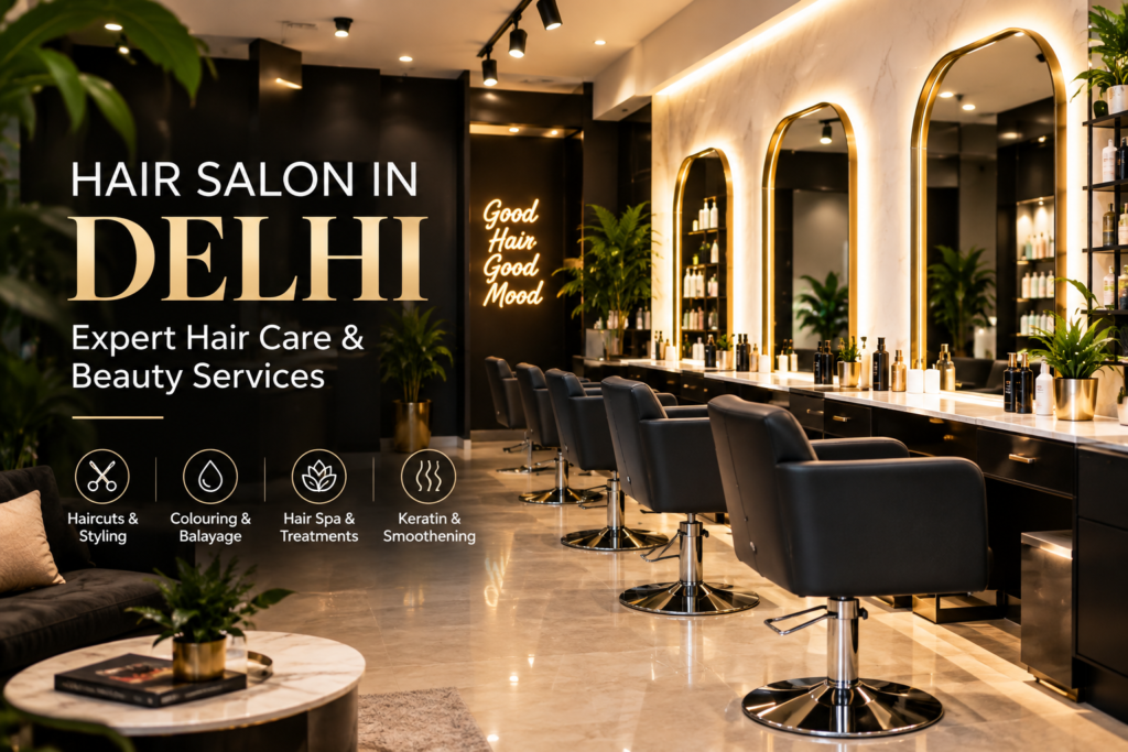 hair salons in delhi
